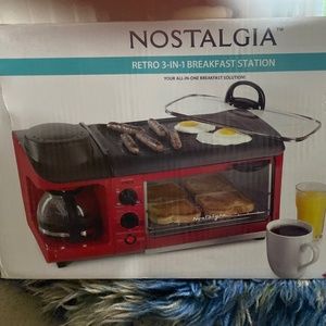 Nostalgia Retro 3in1 Breakfast Station
